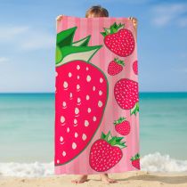 Serviette microfibre Pop fraise