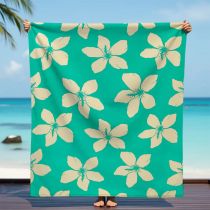 Serviette microfibre XL Alyzée turquoise