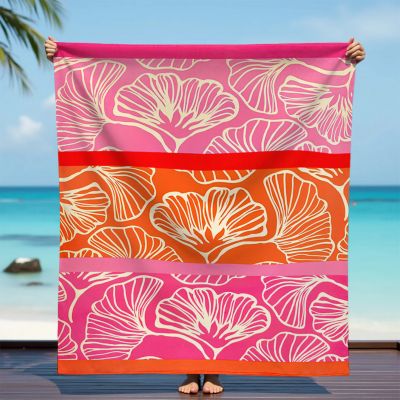 Serviette microfibre XL Jinoka rose