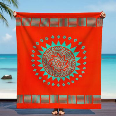 Serviette microfibre XL Solari rouge