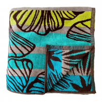 Serviette XL gecko Lazare gris