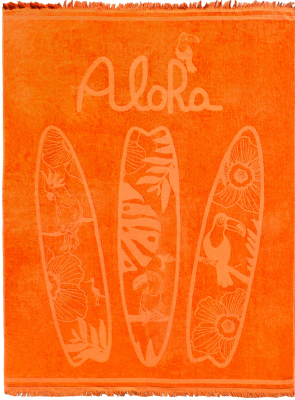 Serviette XL Spotts Aloha orange