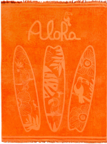 Serviette XL Spotts Aloha orange