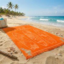 Serviette XL Spotts Aloha orange