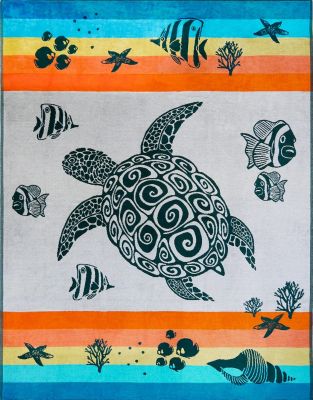 Serviette XXL tortue Anafi