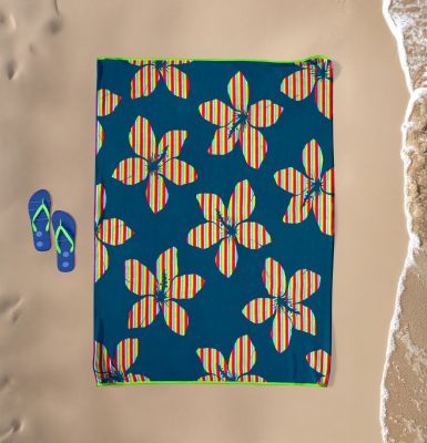 Serviette XXL YAMAKA bleu 