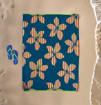 Serviette XXL YAMAKA bleu 