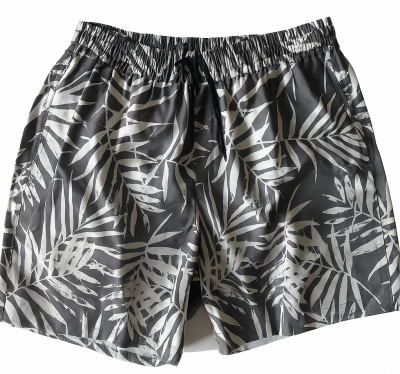 Short homme Palms grey