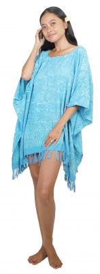 Tunique Batik Bleu Tropical