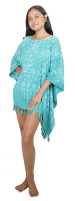 Tunique Batik Lagune Tropicale